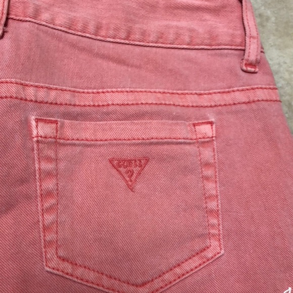 Guess peach lace shorts - Picture 7 of 8